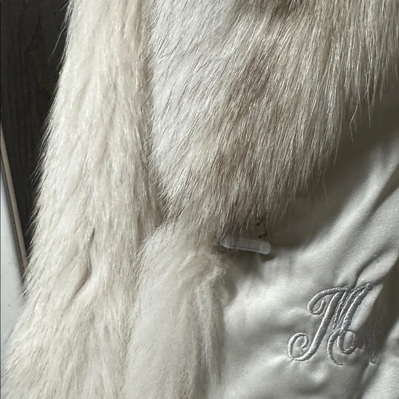 White Fox Fur Jacket